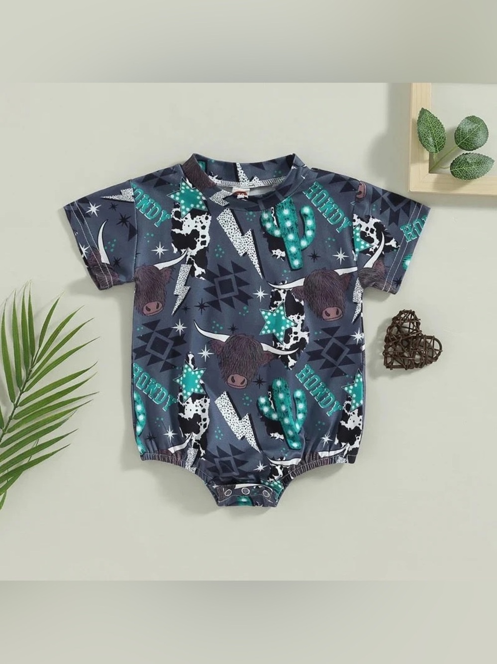 Howdy Western Bodysuit 18-24 Month